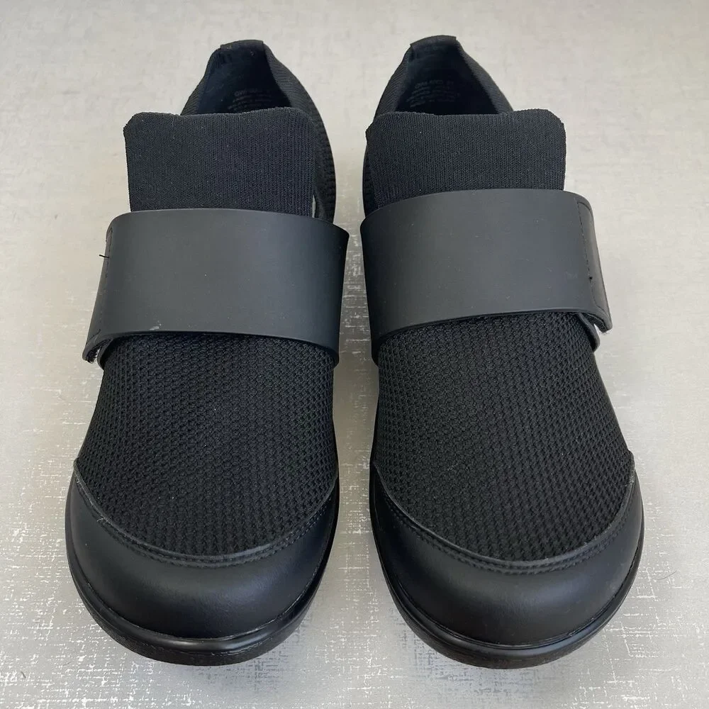 Traq By Alegria‎ Qwik Black Out Walking Shoes Black 41 / 10 Slip On Lightweight